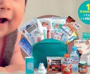 Recevez gratuitement une trousse de naissance Pampers