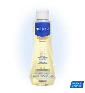Testez gratuitement l\'huile pour le bain hydratante Mustela
