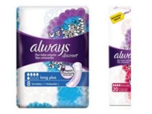 Recevez gratuitement un échantillon Always