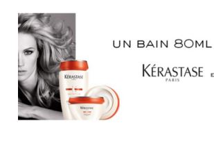 Recevez gratuitement un bain Kérastase