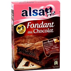 Testez gratuitement la préparation Alsa du fondant au chocolat