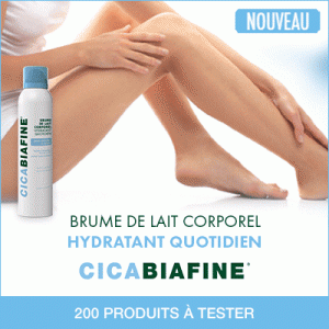 Testez gratuitement la brume de Lait Corporel Hydratant Quotidien CICABIAFINE