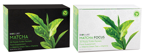 Recevez gratuitement un échantillon de thé matcha énergie et thé matcha focus