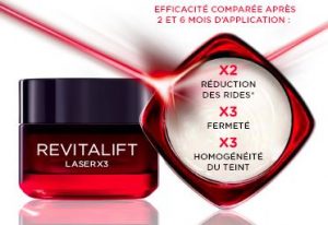 Testez gratuitement le soin anti-âge Revitalift Laser L\'Oréal