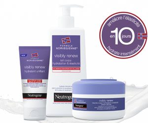 Testez gratuitement un produit Visibly Renew de Neutrogena