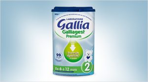 Testez gratuitement le lait pour bébé Galliagest Premium 2