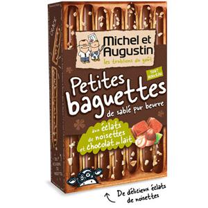 Testez gratuitement les petites baguette au chocolat au lait de Michel et Augustin