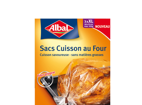 Testez gratuitement le sac cuisson au four Albal | Testons Ensemble