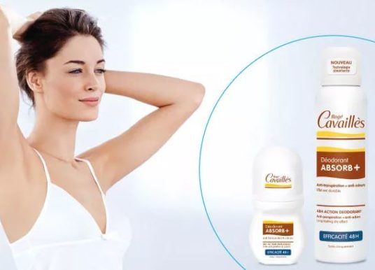 Testez gratuitement le déodorant Absorb+ Efficacité 48H de Cavaillès