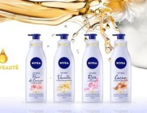 Testez gratuitement le lait huile Nivea