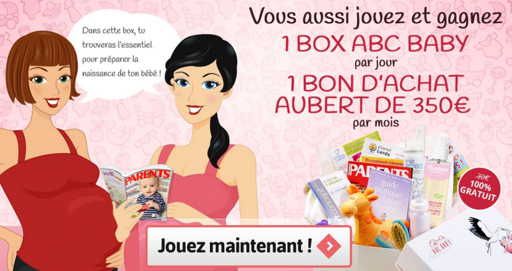 Participez au concours pour tenter de remporter une Box Baby