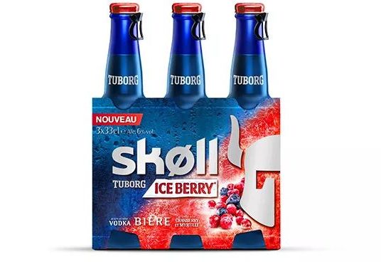 Testez gratuitement la bière aromatisée Vodka-Cranberry et Myrtille SKOLL