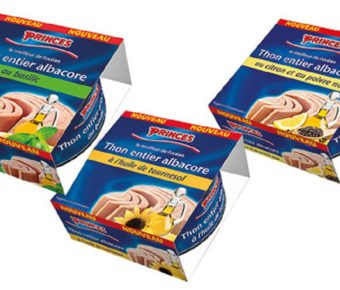 Testez gratuitement les boîtes de thon Princes