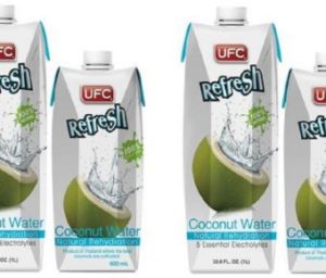 Testez gratuitement l\'eau de coco naturelle UFC