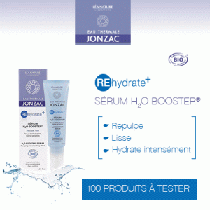 Testez gratuitement le Sérum H2O Booster d\'eau thermale de Jonzac