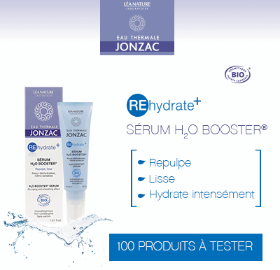 Testez gratuitement le Sérum H2O Booster d\'eau thermale de Jonzac