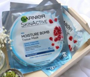 Testez gratuitement le masque en tissu Hydra Bomb de Garnier