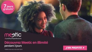 Testez gratuitement le site MEETIC pendant 7 jours