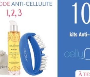 Participez au concours et tentez de remporter un kit anti-cellulite Cellublue