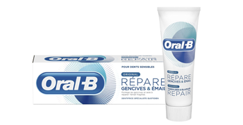 Recevez gratuitement un échantillon Oral-B Répare gencives et émail