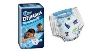 Recevez gratuitement un échantillon de sous-vêtement de nuit jetable Drynites