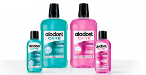Recevez gratuitement un échantillons des bains de bouche Alodont Care