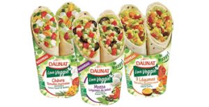 Testez gratuitement les wraps Veggie Daunat