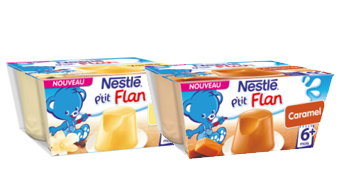 Testez gratuitement le P’tit Flan Nestlé