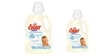 Testez gratuitement la lessive le Chat bébé