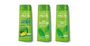 Testez gratuitement la gamme Fructis brillance