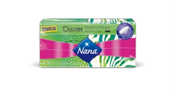 Testez gratuitement les tampons Nana Discret