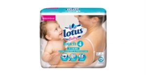 Recevez gratuitement un échantillon de couches Lotus