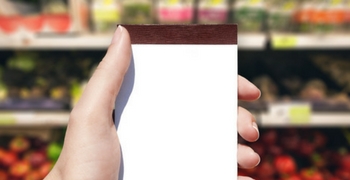 Faire une liste de courses pour faire des économies !