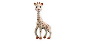 Testez gratuitement le jouet Sophie la girafe