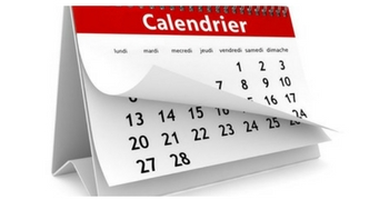 Recevez gratuitement un calendrier personnalisé