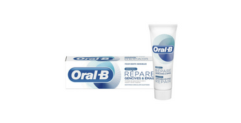 Recevez gratuitement un échantillon du dentifrice Oral-B « Répare Gencives et Email »