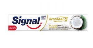Testez gratuitement le dentifrice Signal Integral 8 Nature Elements Coco
