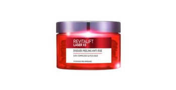 Testez gratuitement les disques Peeling Anti-Âge Revitalift Laser X3 de L\'Oréal Paris