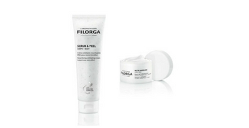 Testez gratuitement la crème corps exfoliante Scrub & Peel des Laboratoires Filorga