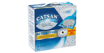 Testez gratuitement la litière CATSAN™ ACTIVE Fresh
