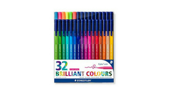 Testez gratuitement le feutre à pointe fine triplus broadliner 338 Staedler