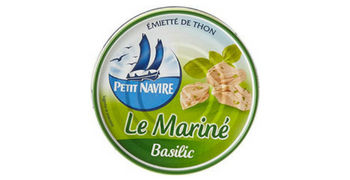 Testez gratuitement l\'Émietté de Thon Le Mariné Basilic de Petit Navire