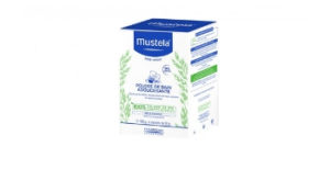 Testez gratuitement la poudre de bain adoucissante de MUSTELA