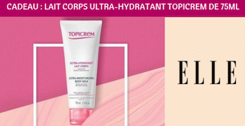 Recevez gratuitement votre Lait corps Topicrem