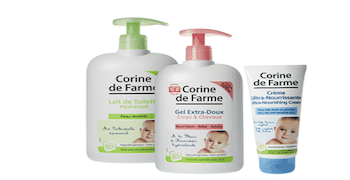 Tentez de recevoir la gamme Douche Soin au Monoï de Corine de Farme