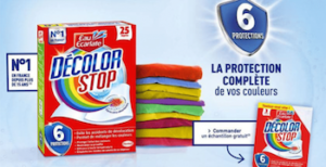 Recevez gratuitement des échantillons de lingettes Decolor Stop