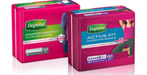 Recevez gratuitement un échantillon de sous vêtement absorbant Depend