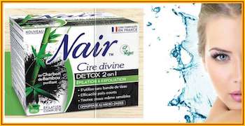 Tentez de recevoir la Cire Divine Détox 2en1 de Nair avec Auféminin
