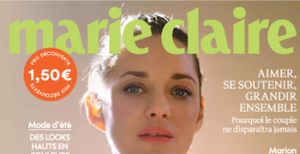 Votre magazine Marie-Claire offert par Testons Ensemble