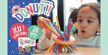 Tentez de gagner une boite de jeu Attention au Donut